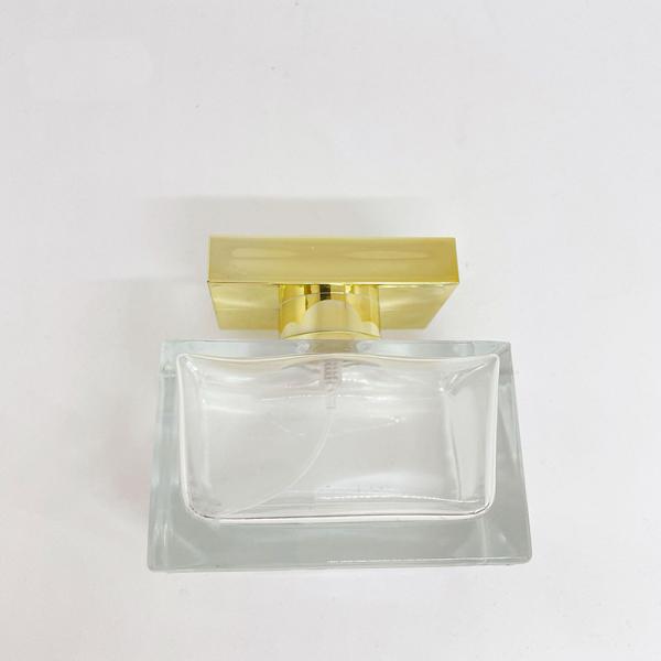 Creative 100ml Perfume Bottle with Zamak cap Spray Bottle Glass Bottle Bayonet