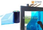 Blue Self Adhesive PE Protective Film Shatterproof Window Film