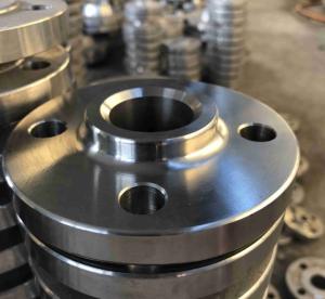 Wholesale Titanium GR1 GR5 Long Welding Neck Flange WN CL600 ASME SB381 Standard from china suppliers