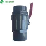Two Parts Type PVC Water Drainage Ball Valve For Agriculture Field