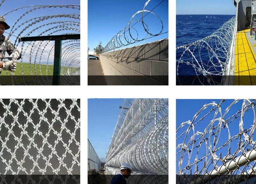 Steel Wire Razor Wire 18mm-32mm Galvanized Barb Wire For Customized Security Needs