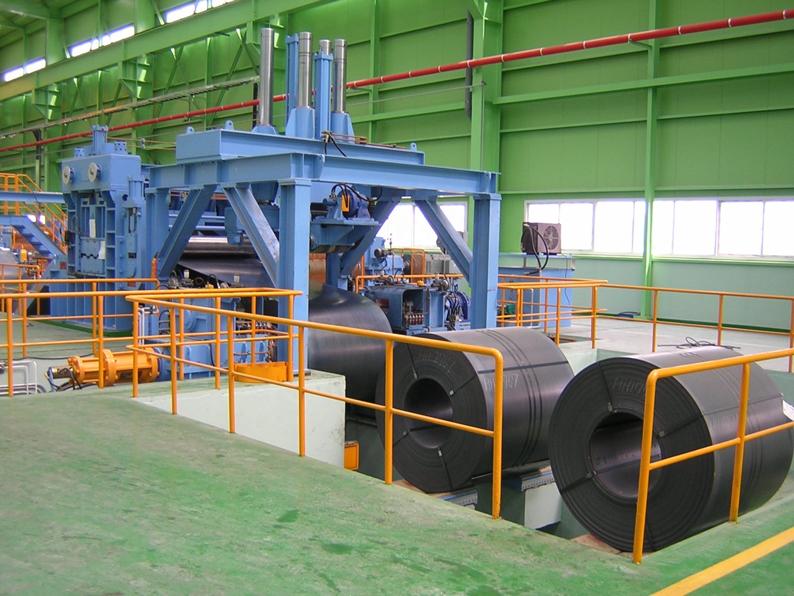 Stainless Steel Coil Uncoiling Leveling Shearing Stacking Line with Video Inspection