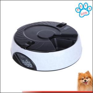 Wholesale 6 Meal LCD Digital Automatic Pet Feeder Meal Dispenser Bowls with Recorder from china suppliers