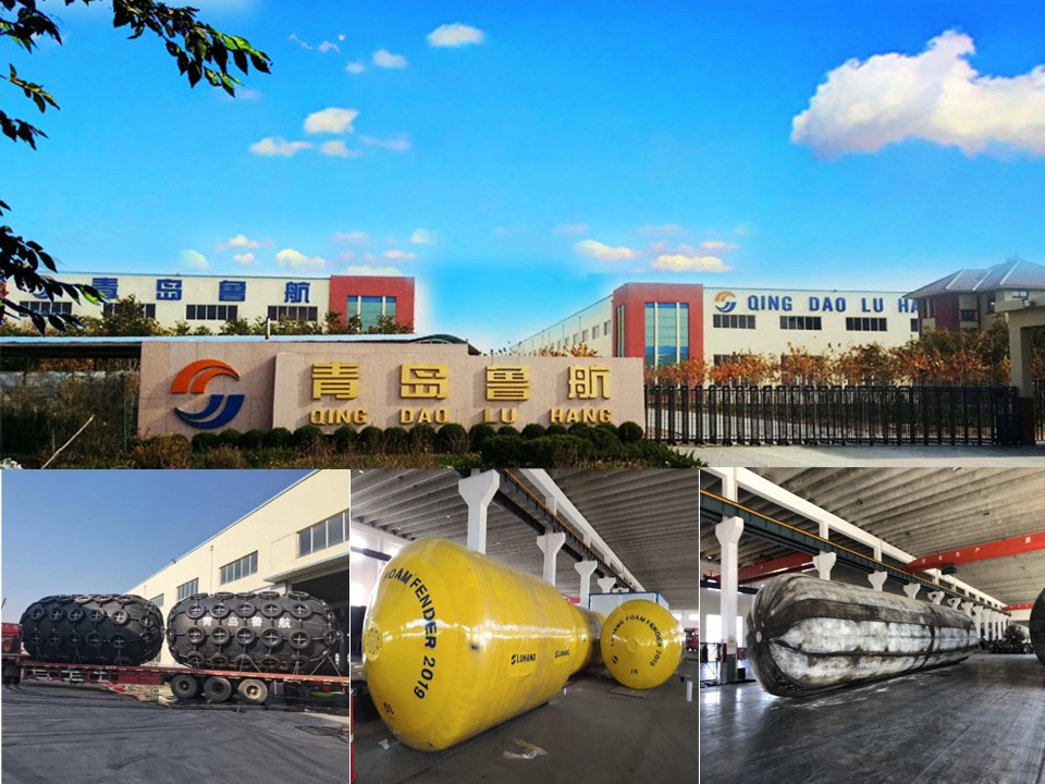 Yokohama Type Custom Size Pneumatic Rubber Fender Ship Dock Fender 2m*3.5m