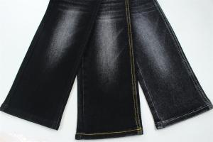 Wholesale Black Black Cotton Polyester Rayon Spandex Denim Fabric For Jeans from china suppliers
