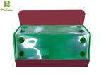 Trapezoid Store Cardboard Counter Top Display Holder Plastic Door Protection