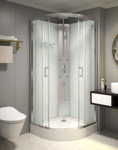 Wholesale 850x850x2250mm Free Standing Quadrant Shower Cubicles from china suppliers
