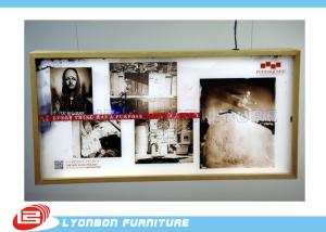 Wholesale Light Box MDF Display Wood Engraving Logo / Display Accessory Part from china suppliers