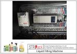 Stainless Steel Flow Volumetric Filling Machines , Time Based Automatic Filling