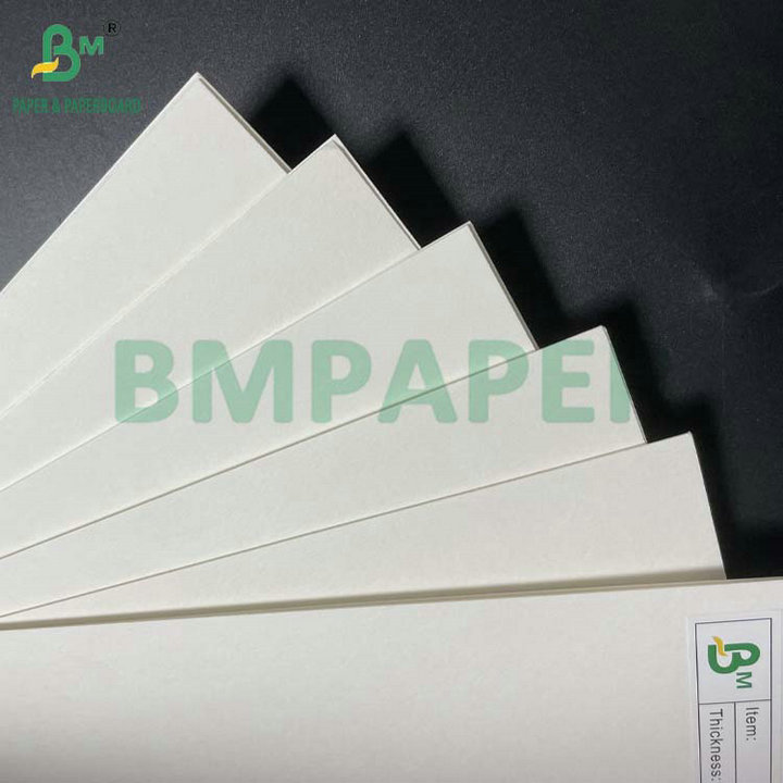 35PT 48PT Natural White Absorbent Pulpboard For Coaster Making