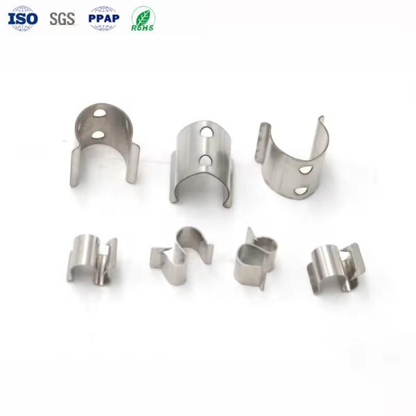 Custom Stainless Steel Stamping Parts Brass Beryllium Copper Nickel Gold Plating