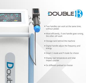 Wholesale ED Treatment Extracorporeal Shock Wave Therapy Machine With 2 Handles from china suppliers