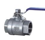 2-pc stainless steel ball valves full port 1000WOG ISO-5211 DIRECT MOUNTING PAD