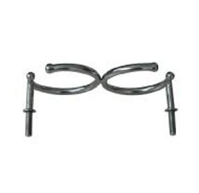 Wholesale Stainless Steel Drink Holder Double Ring Thru Bolt Mount from china suppliers