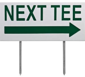 Wholesale Golf signs signs signs Golf Open table from china suppliers