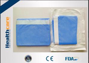 Wholesale Soft Blue Spunlance Disposable Surgical Drapes Side With Tape 150X195 Cm from china suppliers