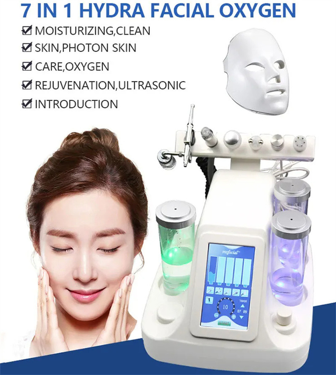 Home Use 7 In 1 Oxygen Microdermabrasion Machine Facial Beauty