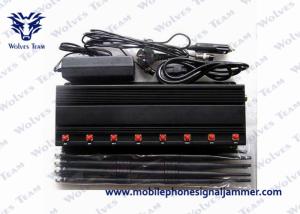 Wholesale 24 Hours Working UHF VHF Jammer , Mobile Phone Signal Jammer 3G 4G LTE / Wimax from china suppliers