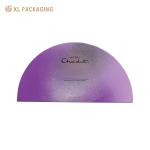 Luxury Chocolate Paper Box Candy Nuts Gift Packaging Silver Foil Semicircle
