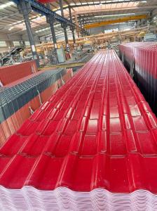 Wholesale 160mm Spacing Wave ASA Synthetic Resin Tile Weather Resistance Heat Insulation from china suppliers