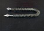 U W Shape Finned Tubular Heater 3 Kw Tubular Heater SS304 / Incoloy Material