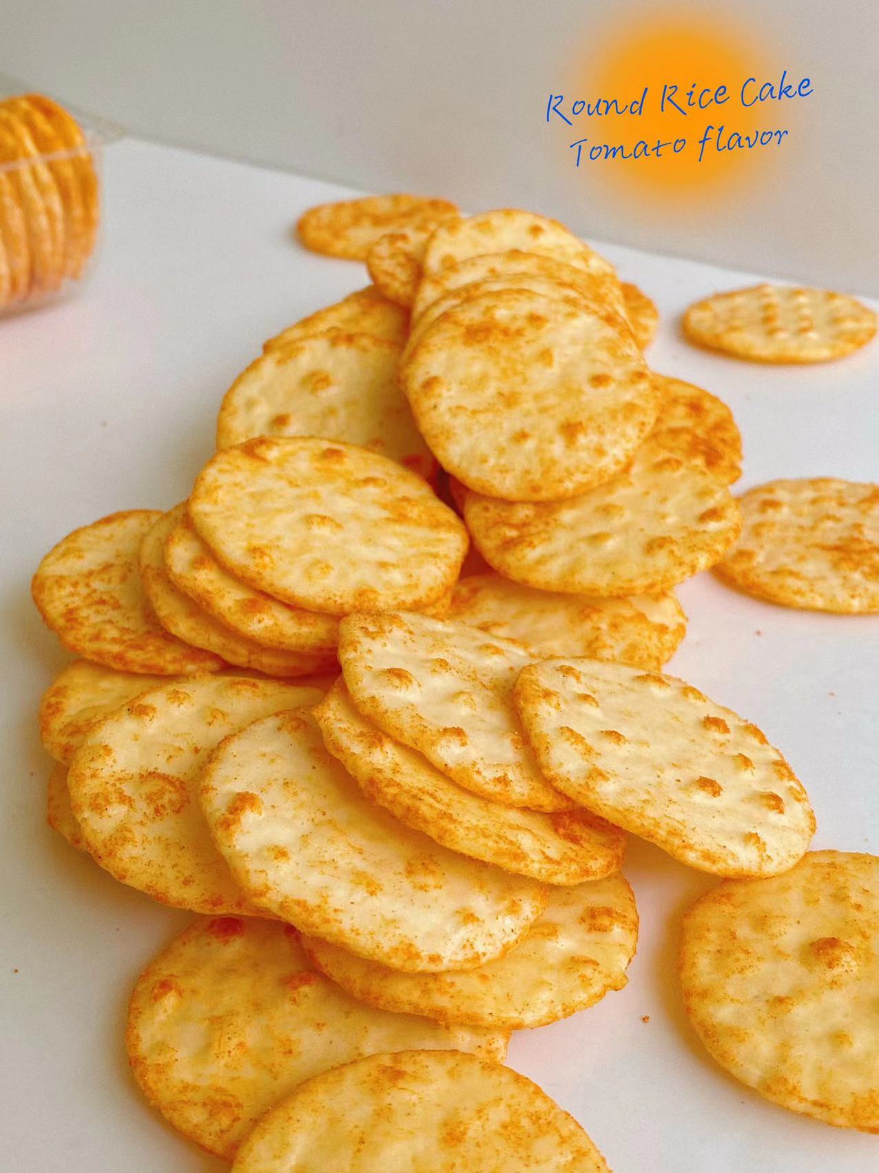 Ketchup Rice Cracker Snacks