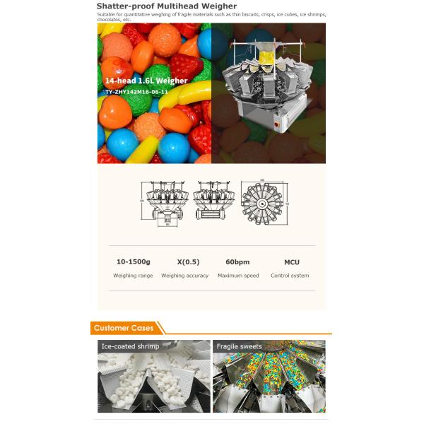 Multihead Weigher Nuts Food Dry Fruit Chocolate Bean Chicken Candy Biscuit Banana Chips Zipper Pouch Packing Machine