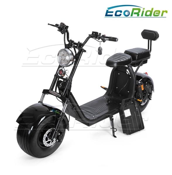 Harley 2 Wheel Electric Scooter 1500w big motor and double 60v 20ah lithium