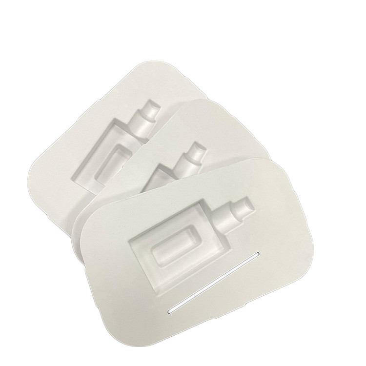 Single Perfume Molded Fiber Packaging Wet Press Thermoformed Pulp Packaging