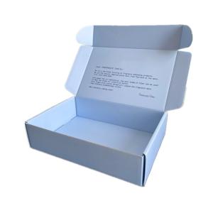 Wholesale Blue Corrugated Subscription Ecommerce Mailer Boxes Shipping Box Customized from china suppliers