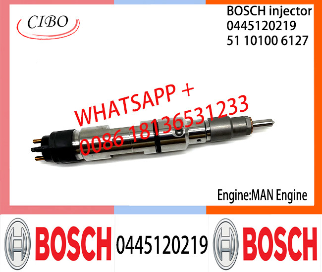 BOSCH 0445120219 51101006127 Neutral Fuel Injector Assembly 0445120219 51101006127 For MAN TEMSA