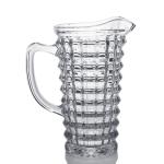 Wholesale Horizontal StripesGlass Pitcher Collection Hiball Glass Set