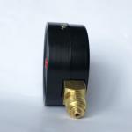 2.5 Bar Lower Mount Pressure Gauge Glass 63mm Pressure Gauge Painted Steel