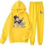 Solid Color Pullover Sweater Hoodies Sweatpants Mens Joggers XS - XXXXL