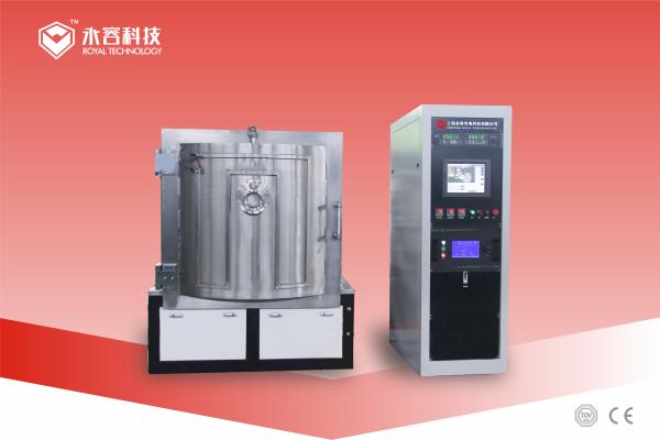 Automotive Wheel PVD Hard Chrome Vacuum Metalizing Machine , DC Magnetron