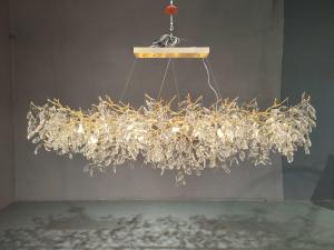 Wholesale Living Room / Bedroom Metal K9 Crystal Chandelier 15m2 - 30m2 111V~240V from china suppliers