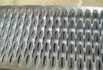 Light Weight Anti Skid Metal Plate / Anti Slip Metal Stair Treads Low Maintenanc