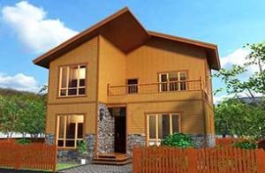 Wholesale Luxury Multi-Storey Steel Structure Villa With Bolts Screws Connection from china suppliers