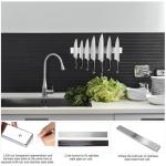 16" Stainless Kitchen Tool Wall Magnetic Organizer Ideal for Kitchen Wall Rack