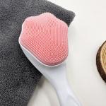 MHC Facial Waterproof Cleaning Brush Scrubber Exfoliator Cute Silicone Massage