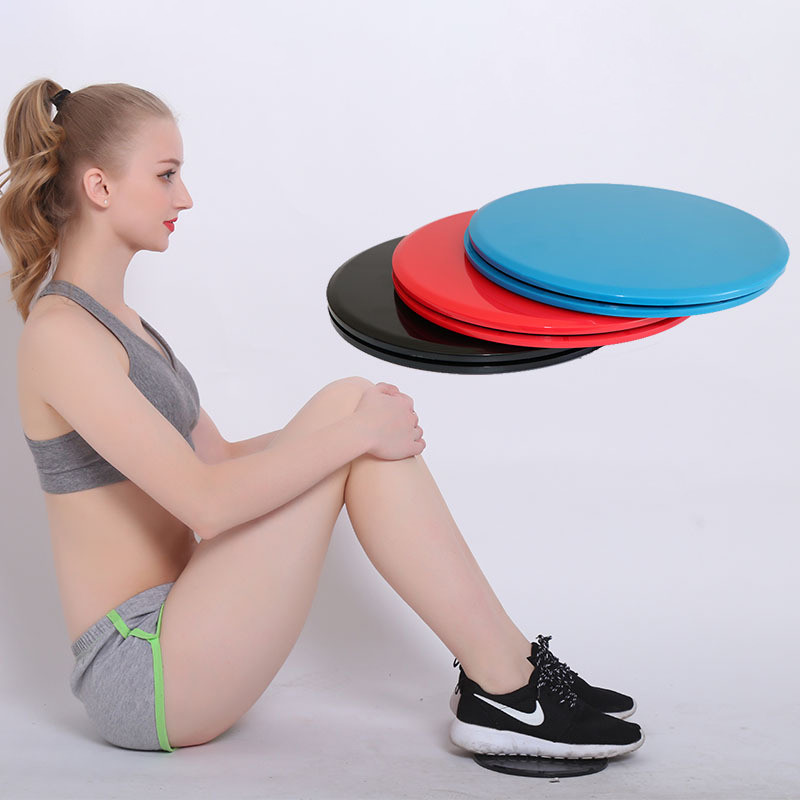 Eco Friendly Customized Exercise Yoga Fitness Exercise Round Mat Gym Training Sliding Discs