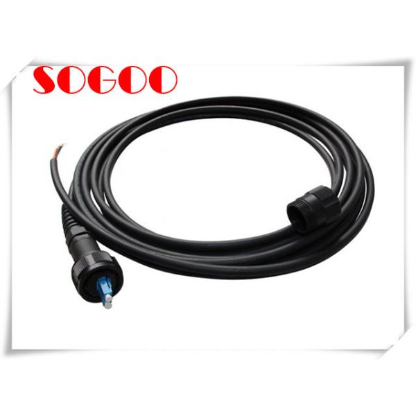 PDLC Outdoor Tactical Armored Fibre Optic Cable CPRI FC / SC FTTA Waterproof