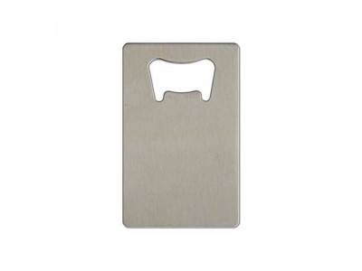 Stainless Steel Business Card Beer Bottle Opener,Innovative metal stainless steel business card beer bottle opener, logo