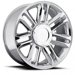 Offset 31 22 OEM Replica Wheels Silver Black Cadillac Escalade Chrome Rims 5358