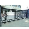 Buy cheap Exterior Wrought Iron Fences And Gates Rodent Proof Courtyard Entry Gates from wholesalers