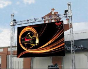 Wholesale P10 Outdoor Full Color LED Die-Casting Aluminum Screen SMD2121 Iron/Steel Chassis from china suppliers