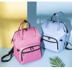 Multifunction Nylon Women Diaper Bags Bookbag 30*12*36cm