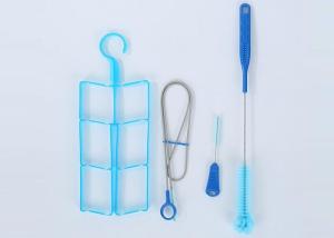 Wholesale Blue Water Bladder Pipe Cleaning Brush 80mm Bristle Length With 25MM OD from china suppliers