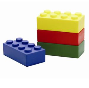 Wholesale New promotion gift creative product Building Blocks Relief Stress Ball customed logo from china suppliers