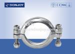 Sanitary Stainless Steel High Pressure Hose / Pipeline Clamp 13MHP SS304/ Single